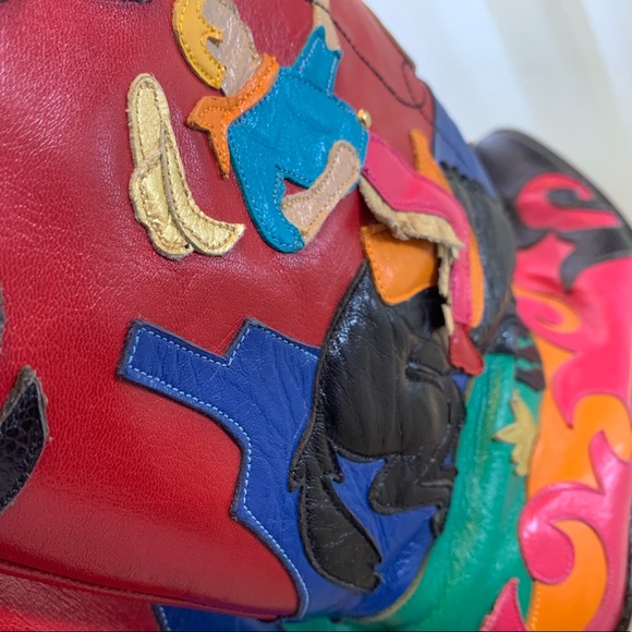 Vintage ZALO Woman’s Cowboy Boot Size 36 - Picture 6 of 8